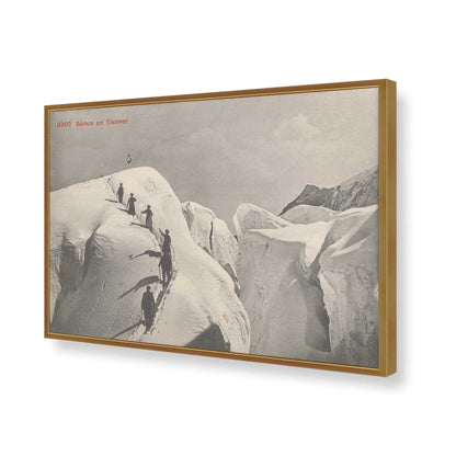 [Color:Polished Gold], Picture of art in a Polished Gold frame of the corner