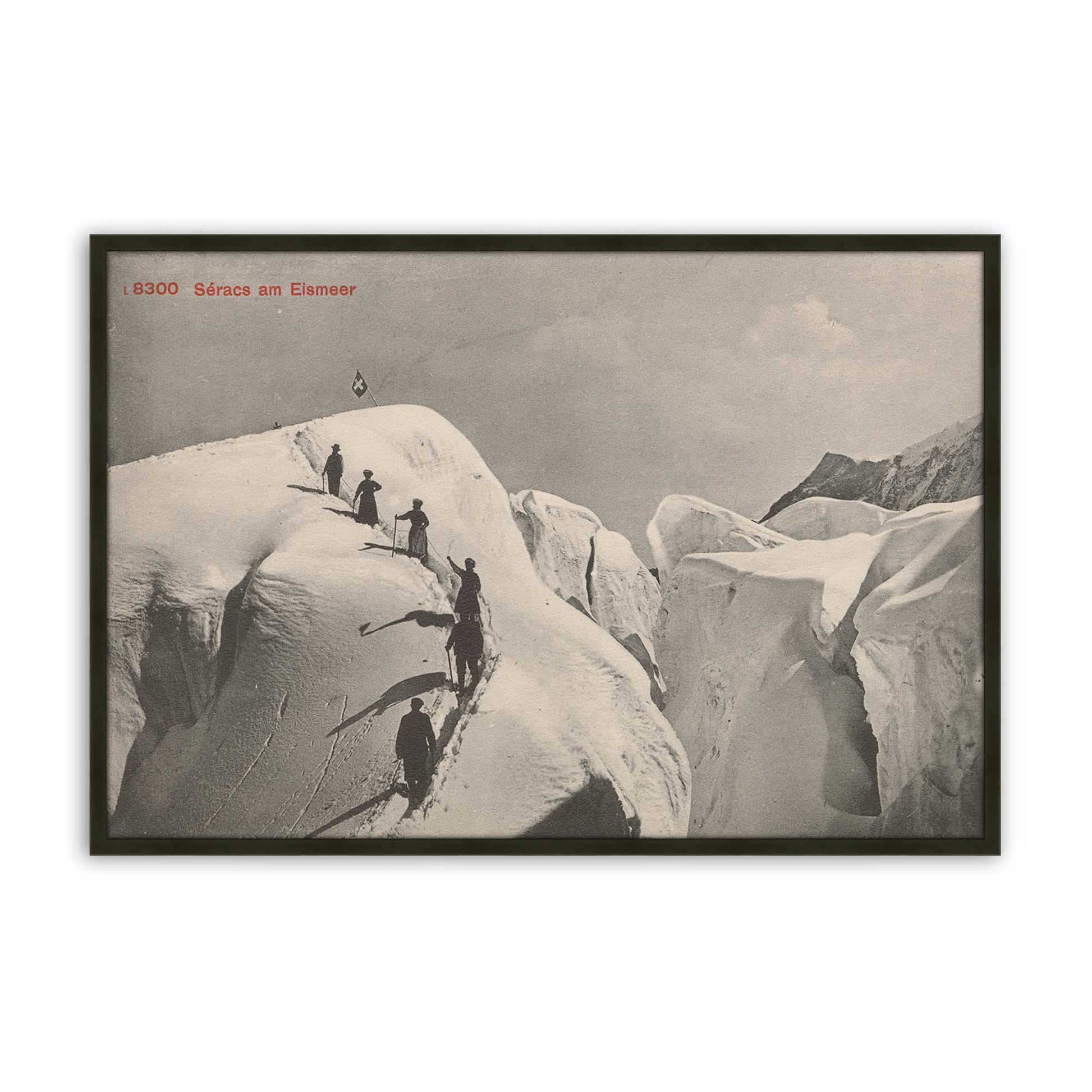 [Color:Satin Black], Picture of art in a Satin Black frame