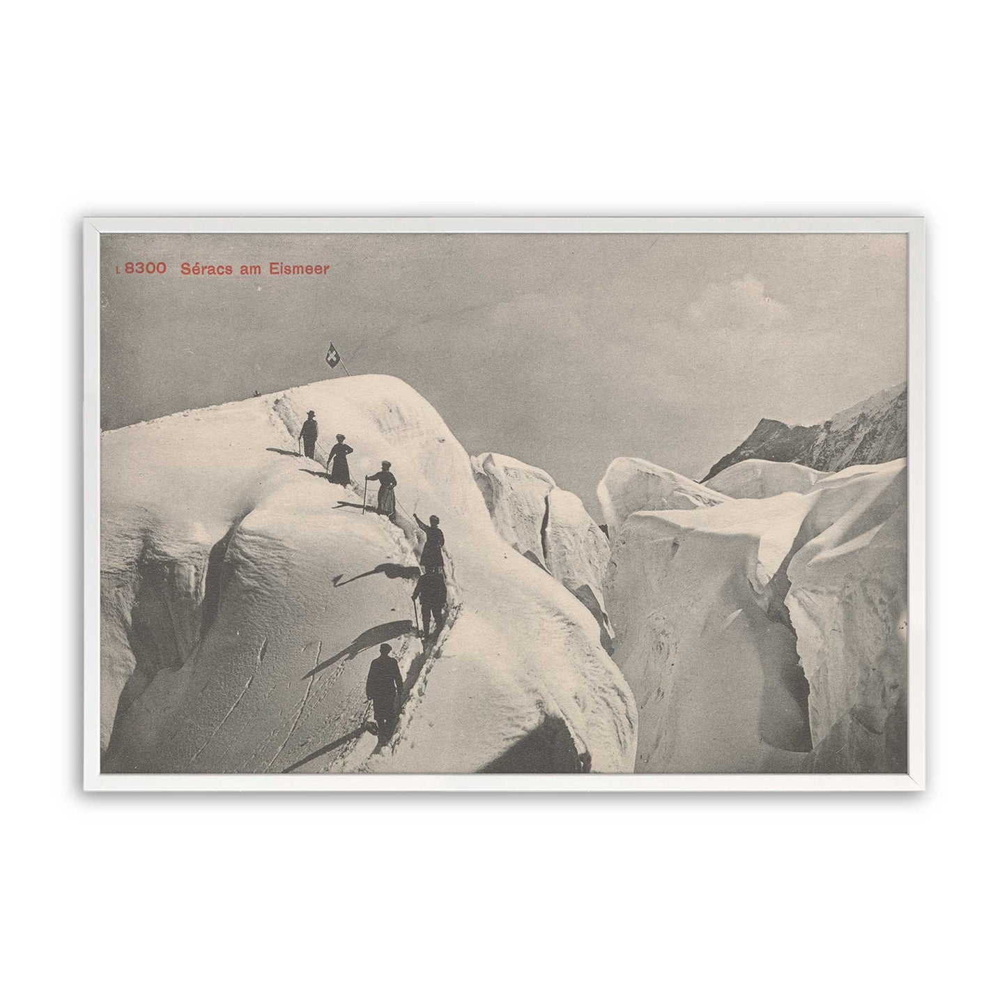 [Color:Opaque White], Picture of art in a Opaque White frame