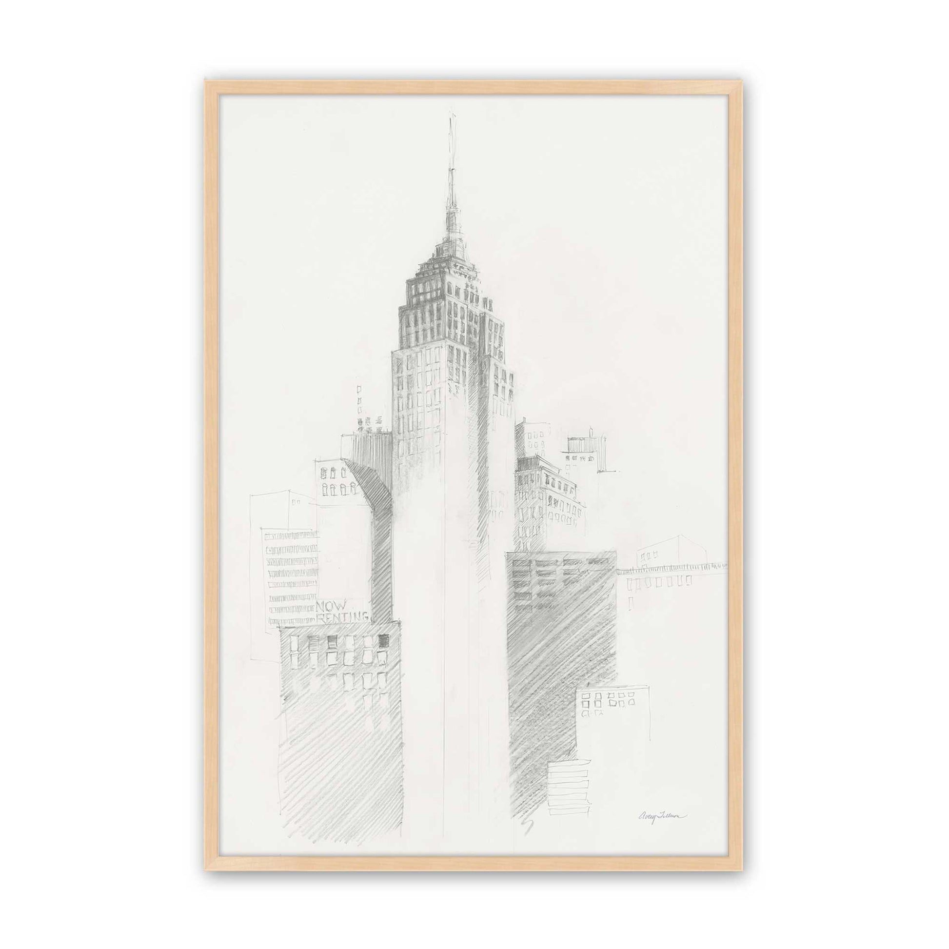 [Color:Raw Maple], Picture of art in a Raw Maple frame
