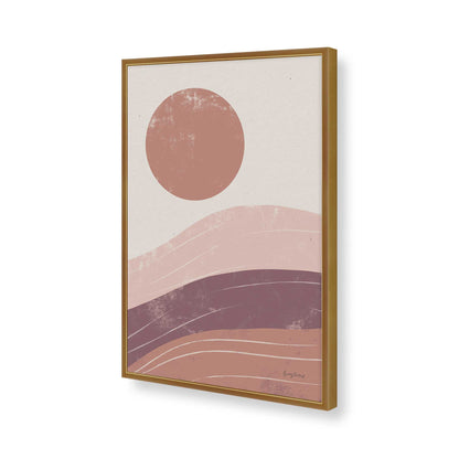 [Color:Polished Gold], Picture of art in a Polished Gold frame of the corner