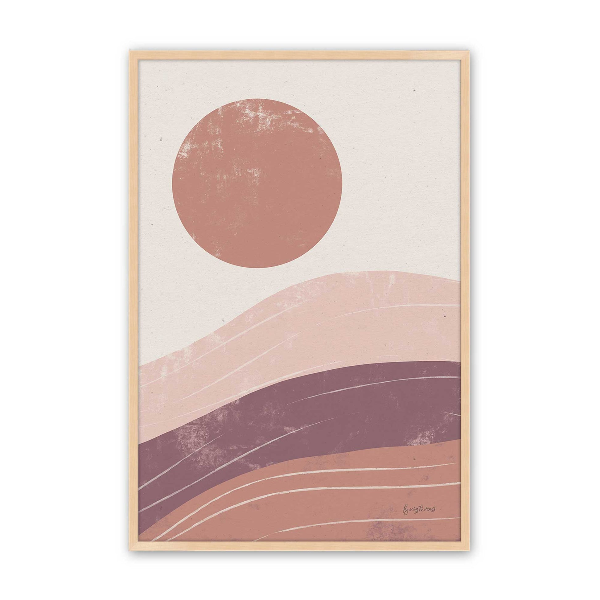 [Color:Raw Maple], Picture of art in a Raw Maple frame