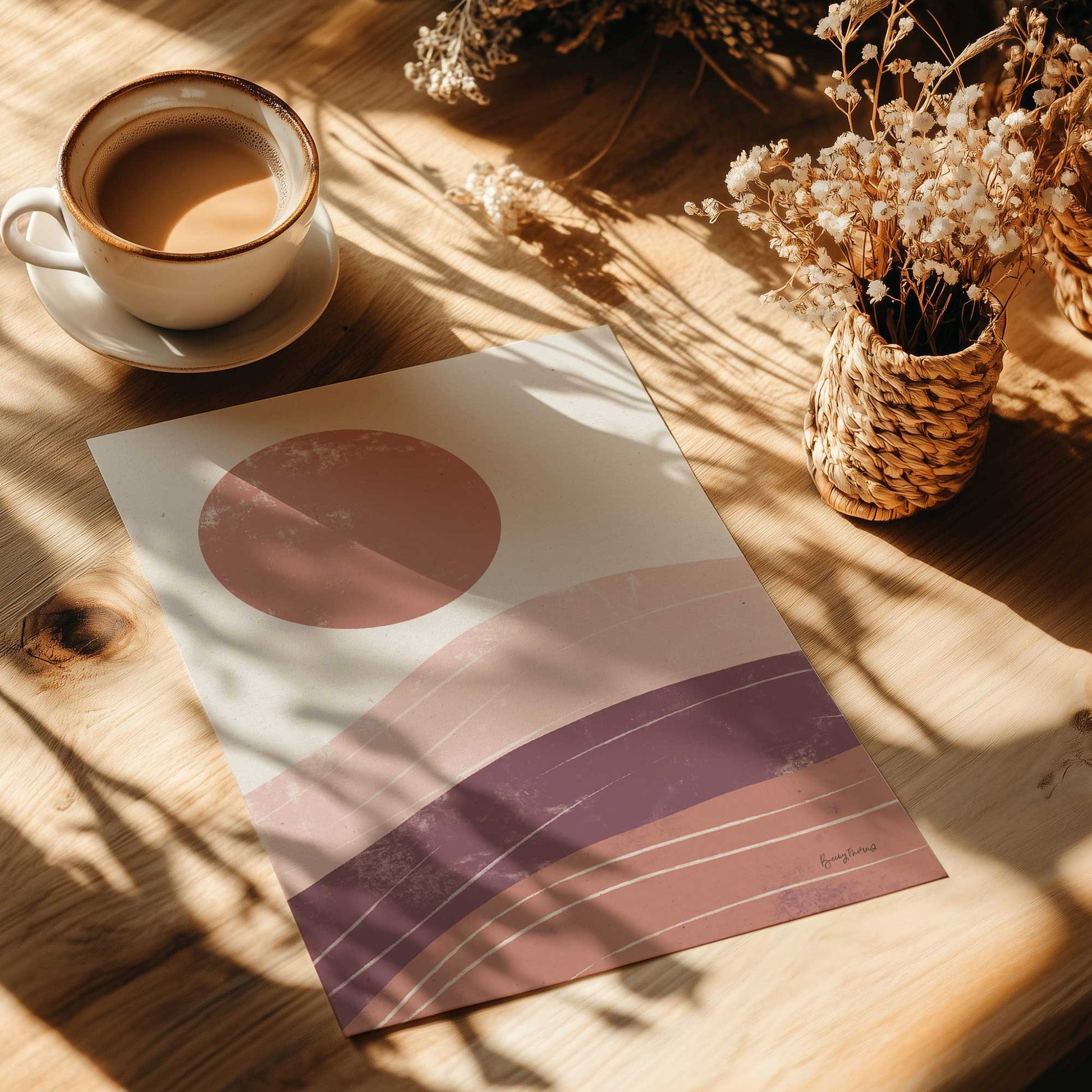 [Color:Rolled Print], Picture of close up of art