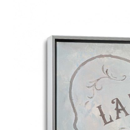 [Color:Polished Chrome], Picture of art in a Polished Chrome frame at an angle