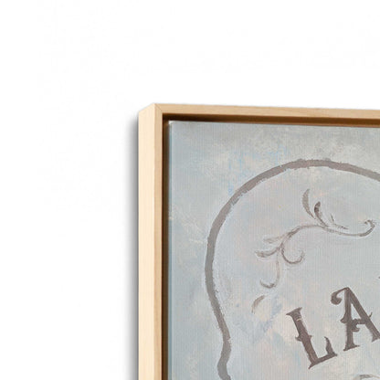 [Color:American Maple], Picture of art in a American Maple frame at an angle