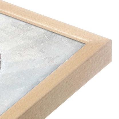 [Color:Raw Maple], Picture of art in a Raw Maple frame at an angle