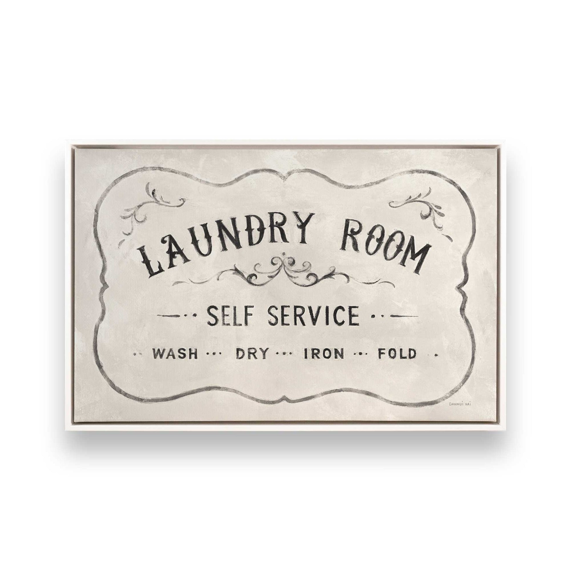 [Color:Opaque White], Picture of art in a White frame