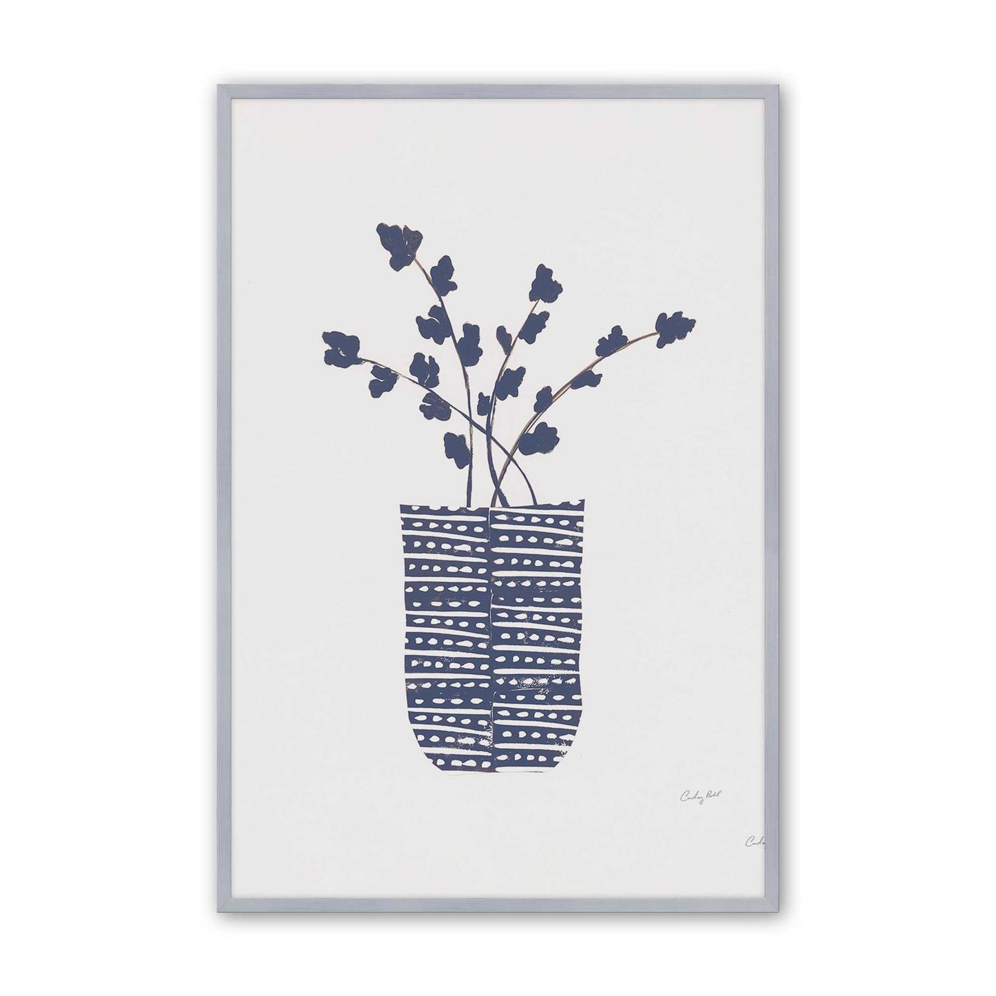 [Color:Polished Chrome], Picture of art in a Polished Chrome frame