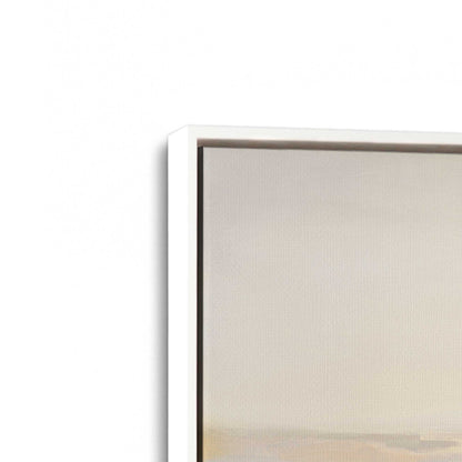[Color:Opaque White], Picture of art in a White frame at an angle