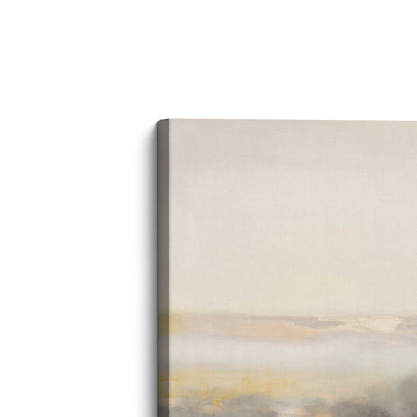 [Color:Stretched Canvas], Picture of the corner of the art