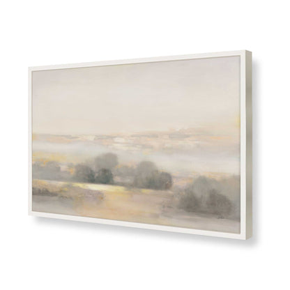 [Color:Opaque White], Picture of art in a Opaque White frame of the corner