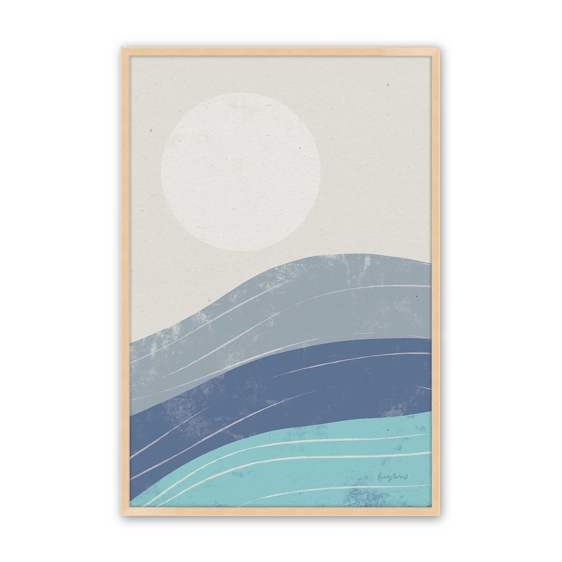 [Color:Raw Maple], Picture of art in a Raw Maple frame