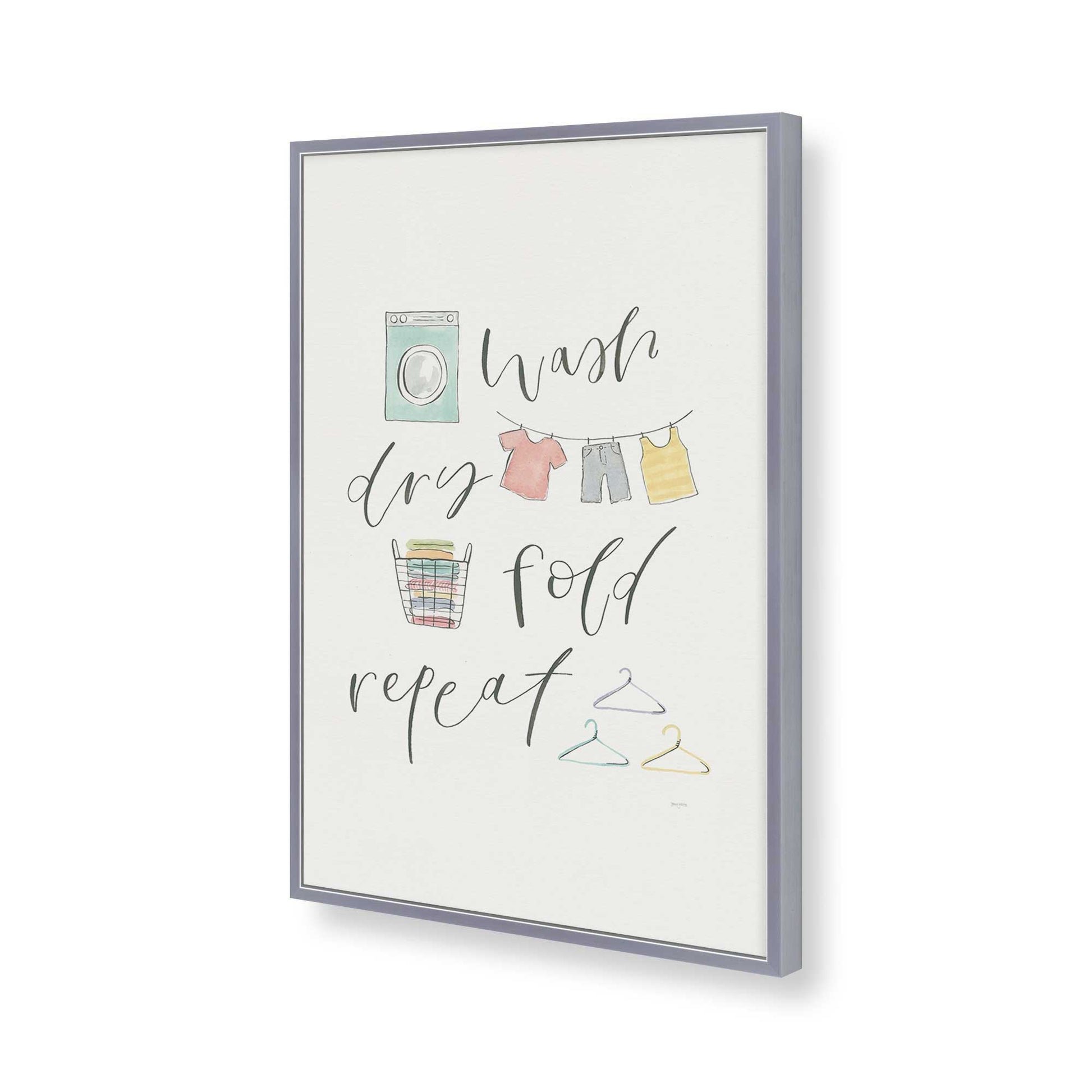 [Color:Polished Chrome], Picture of art in a Polished Chrome frame of the corner