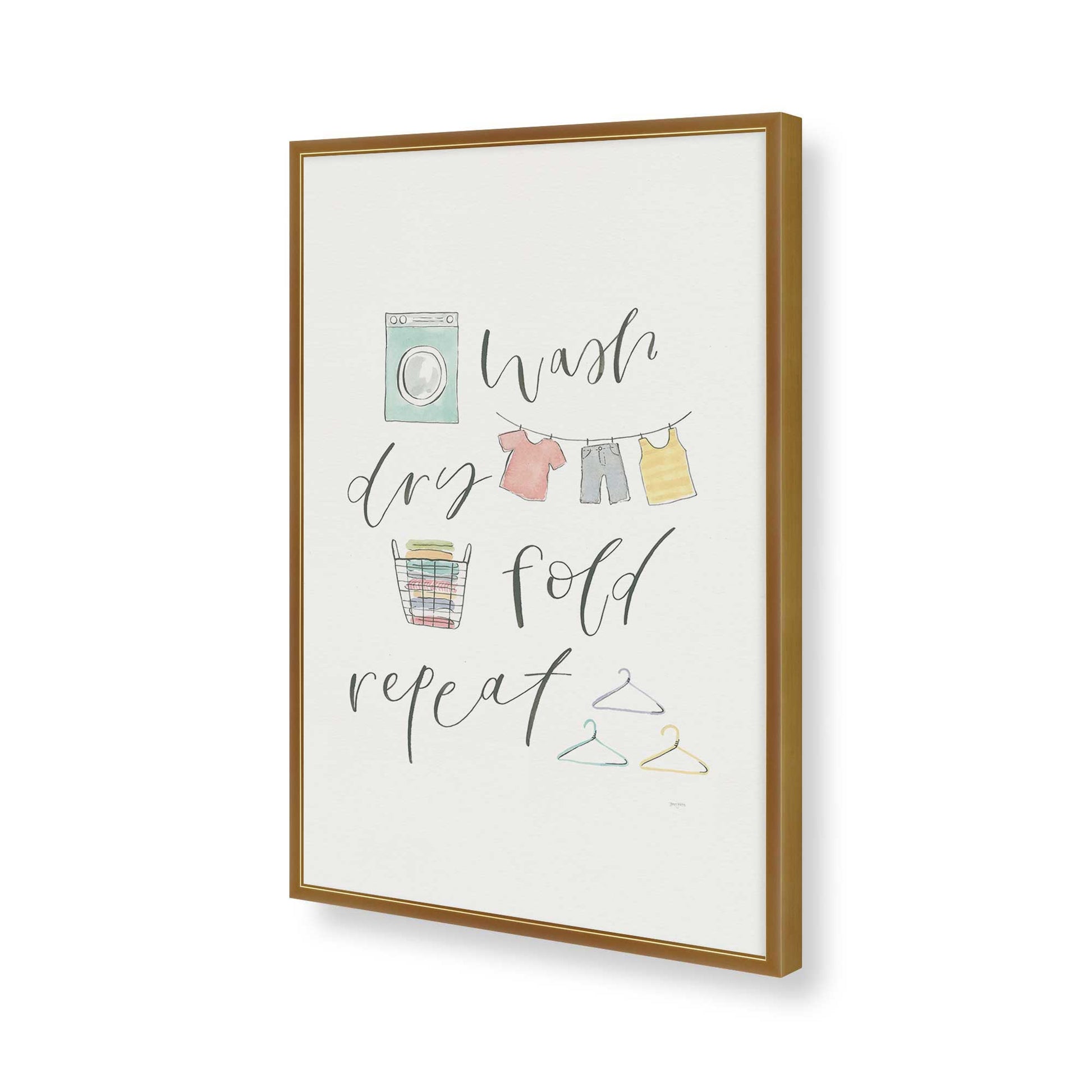 [Color:Polished Gold], Picture of art in a Polished Gold frame of the corner