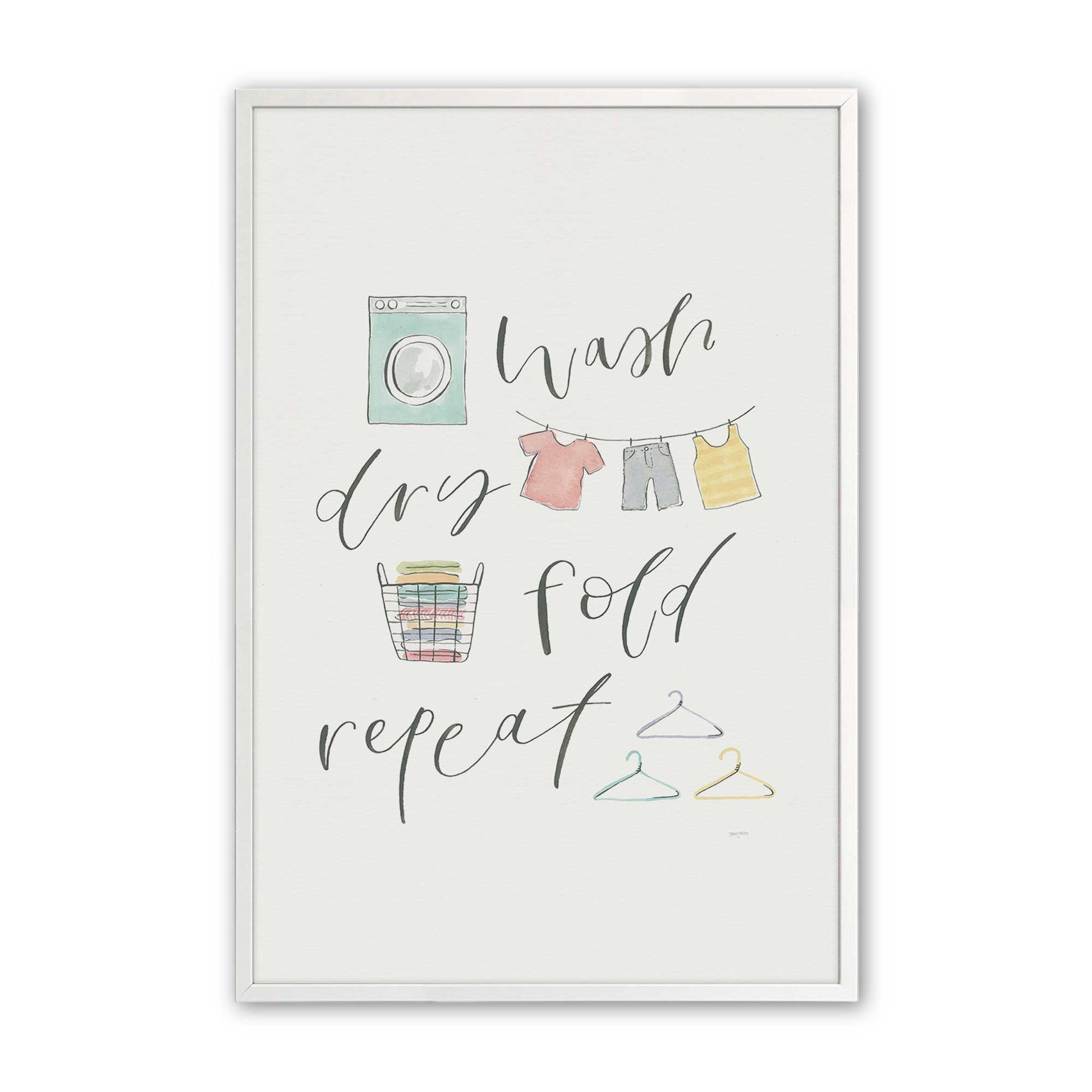 [Color:Opaque White], Picture of art in a Opaque White frame