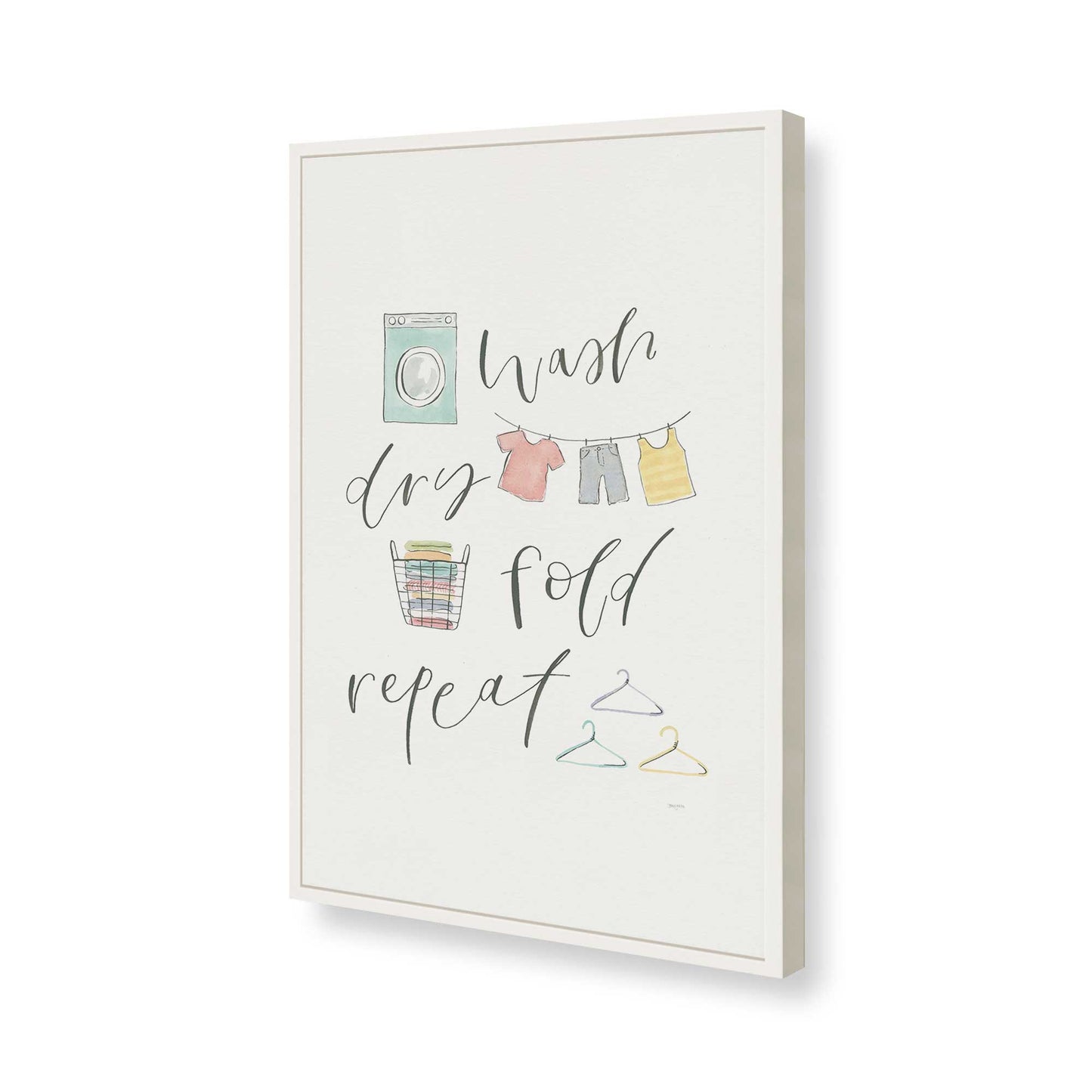 [Color:Opaque White], Picture of art in a Opaque White frame of the corner
