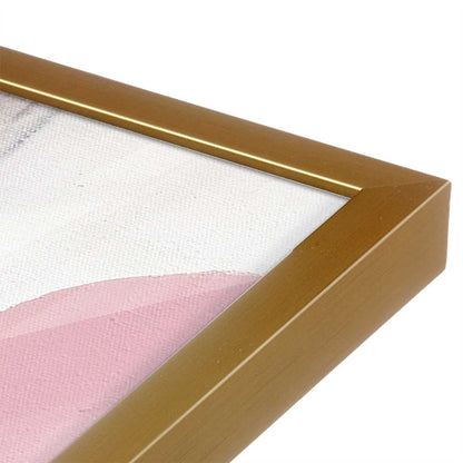 [Color:Polished Gold], Picture of art in a Polished Gold frame at an angle
