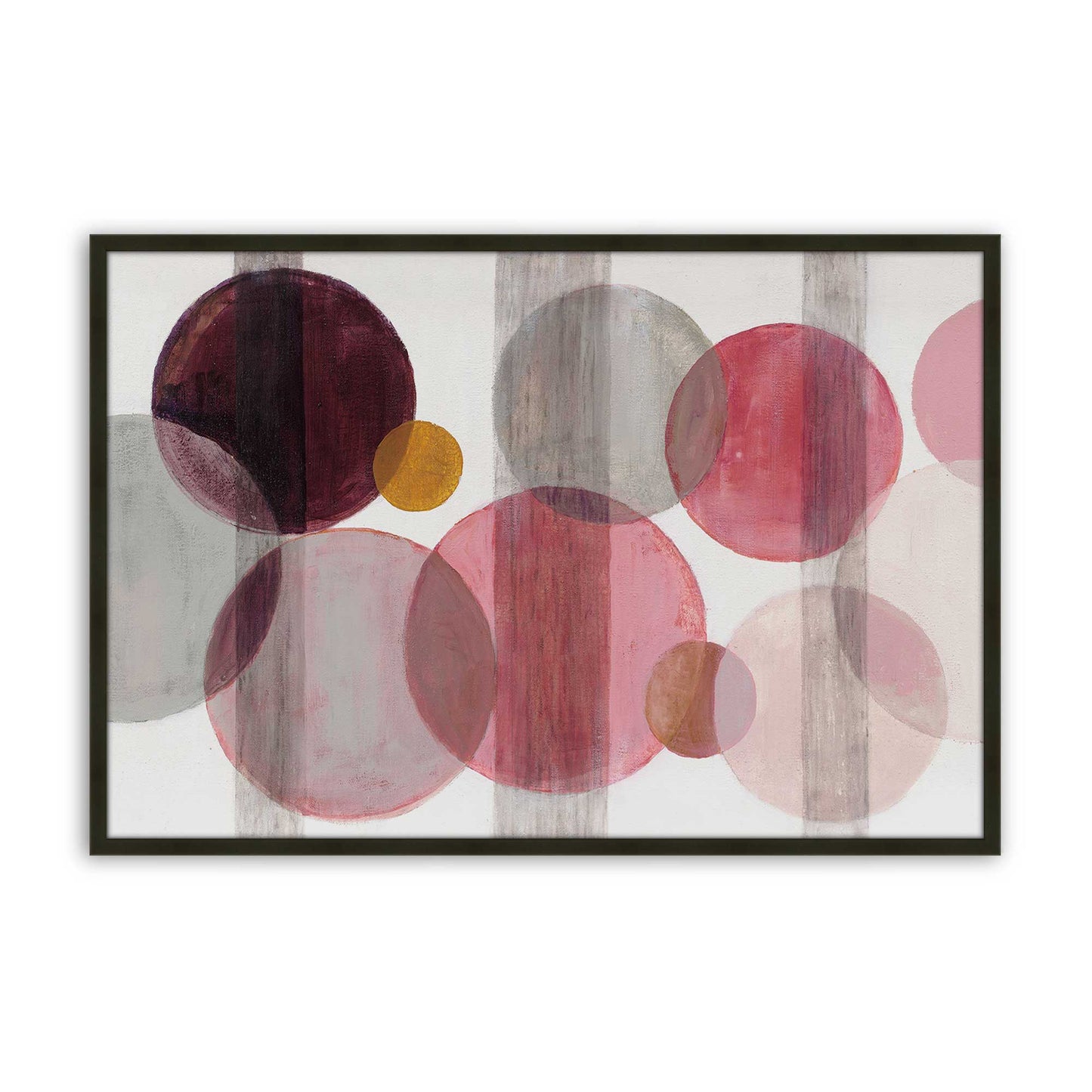 [Color:Satin Black], Picture of art in a Satin Black frame