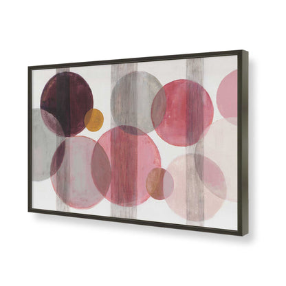 [Color:Satin Black], Picture of art in a Satin Black frame of the corner