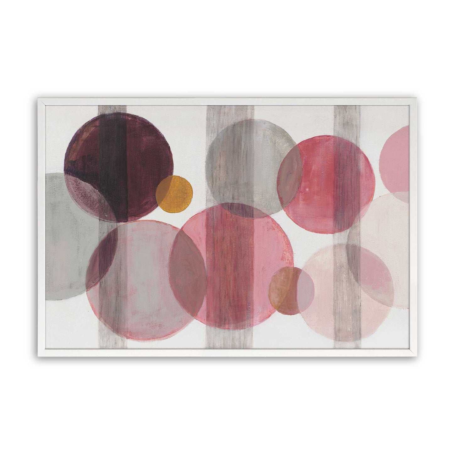 [Color:Opaque White], Picture of art in a Opaque White frame
