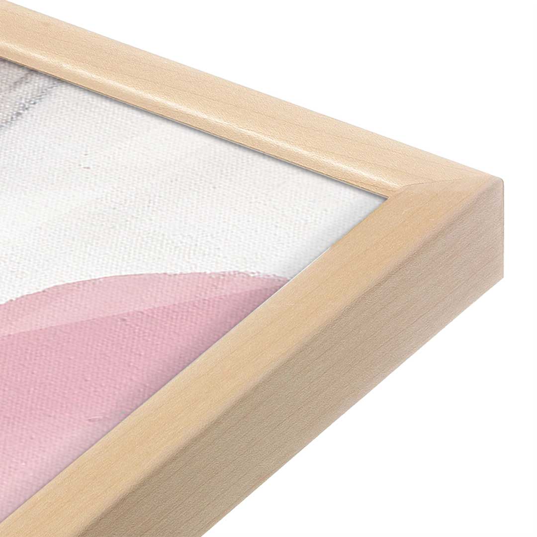 [Color:Raw Maple], Picture of art in a Raw Maple frame at an angle