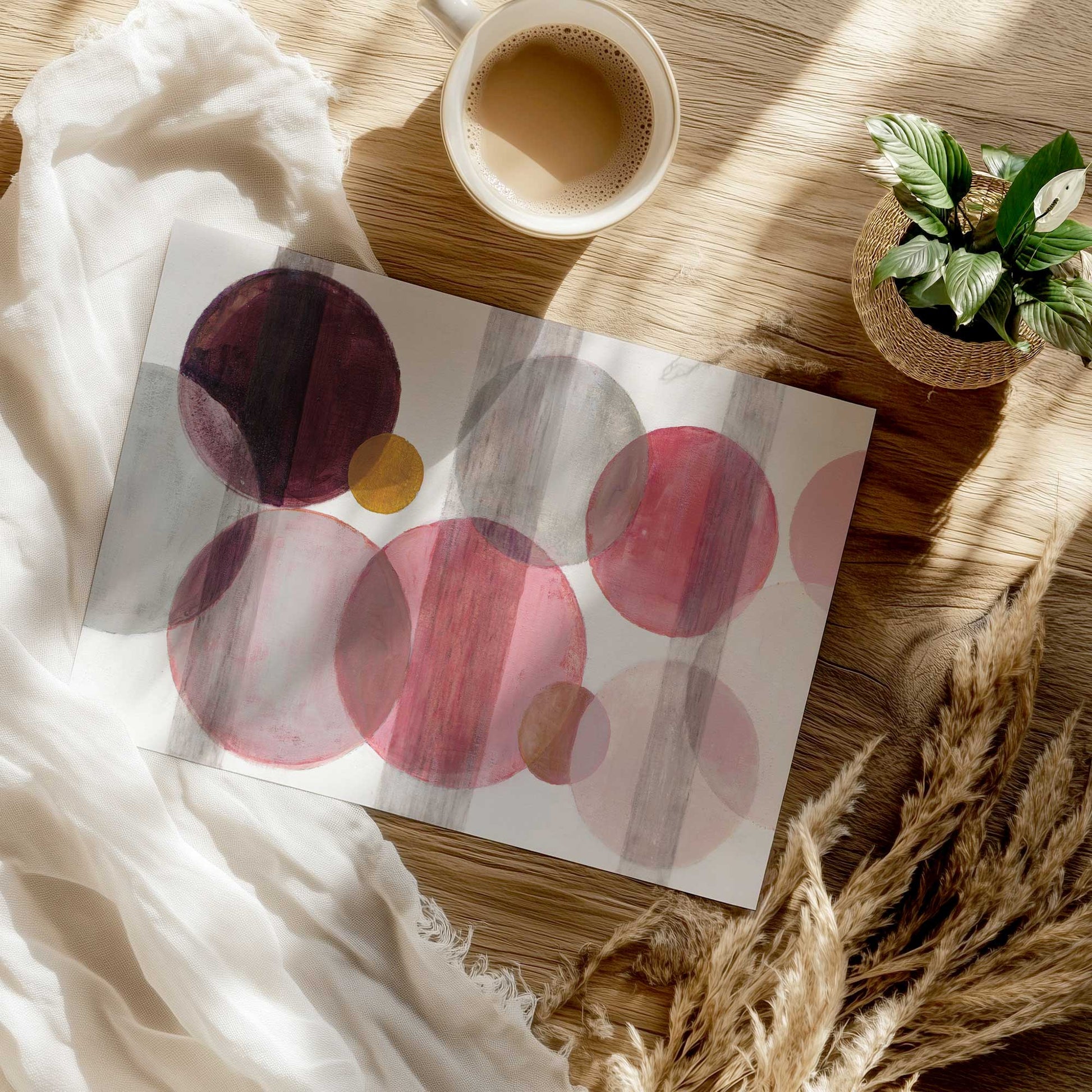 [Color:Rolled Print], Picture of close up of art