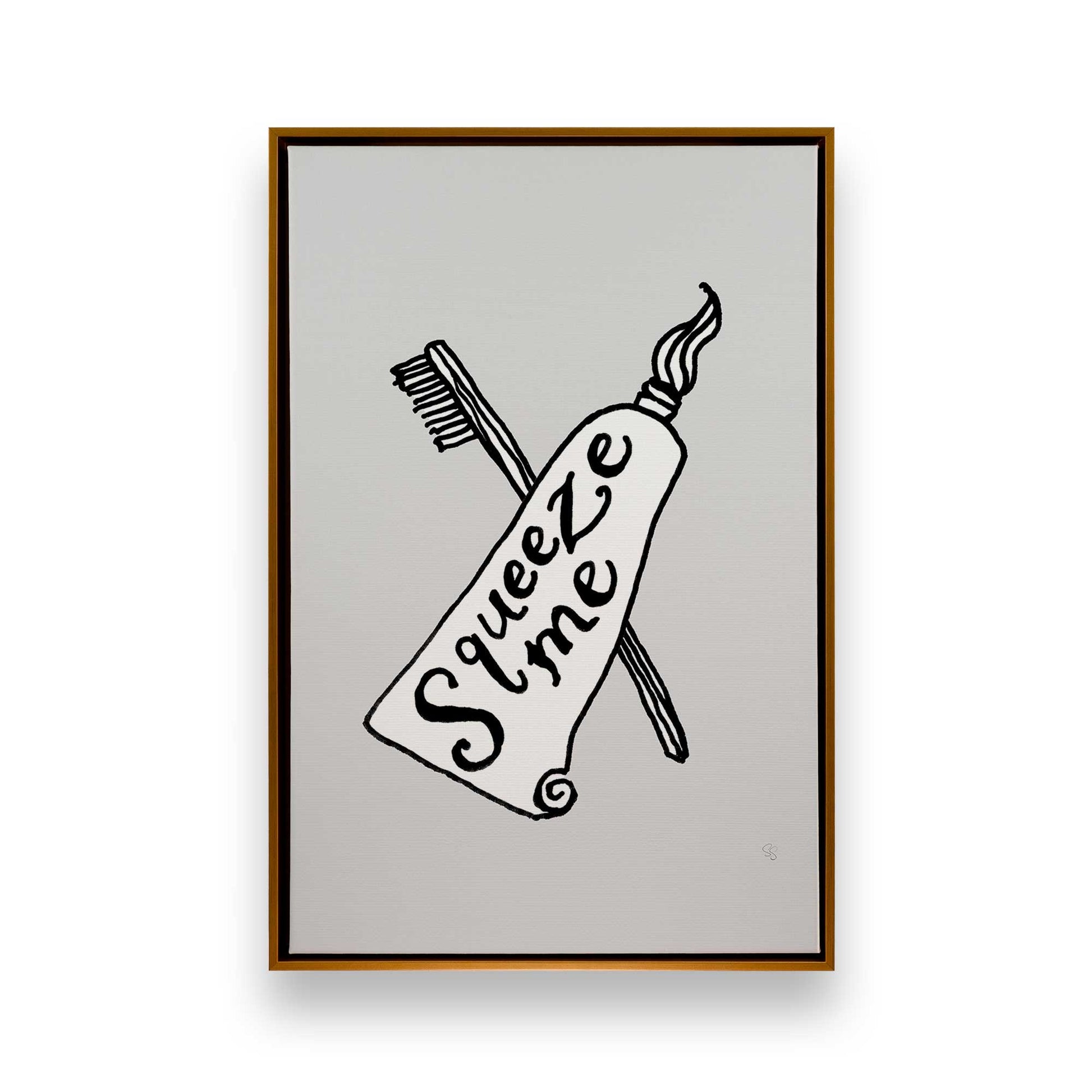 [Color:Polished Gold], Picture of art in a Polished Gold frame