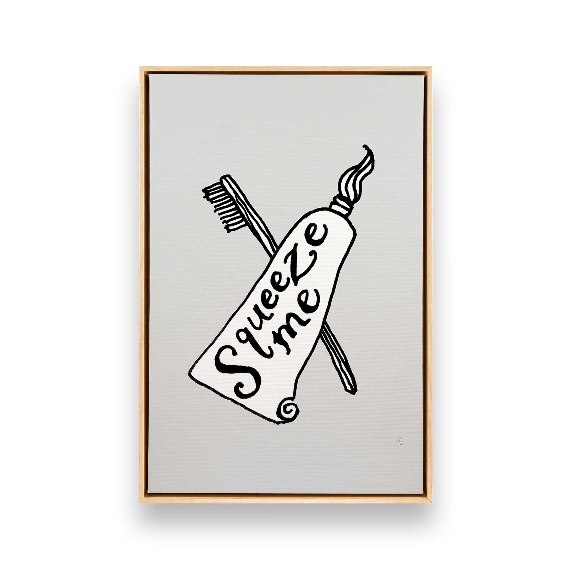 [Color:American Maple], Picture of art in a American Maple frame