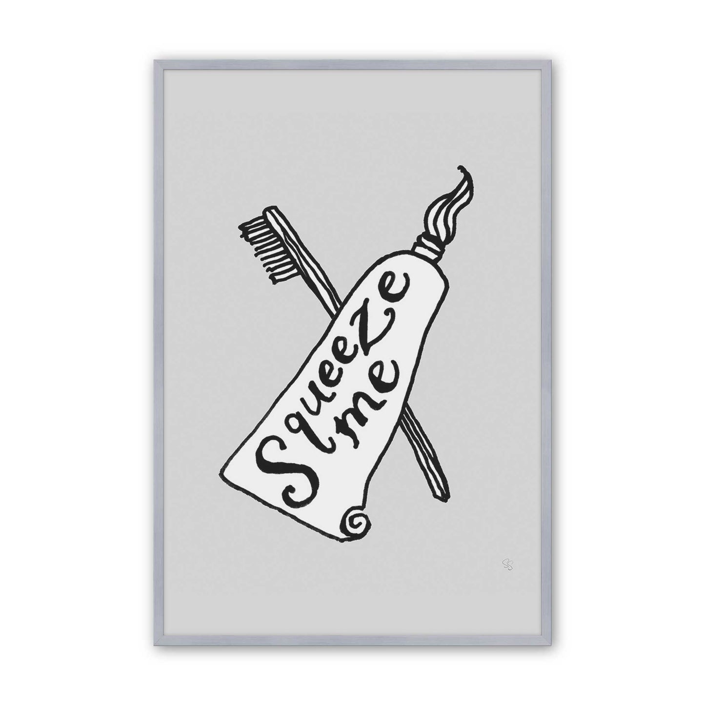[Color:Polished Chrome], Picture of art in a Polished Chrome frame