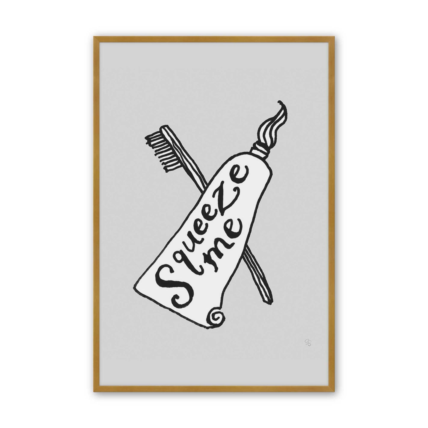 [Color:Polished Gold], Picture of art in a Polished Gold frame