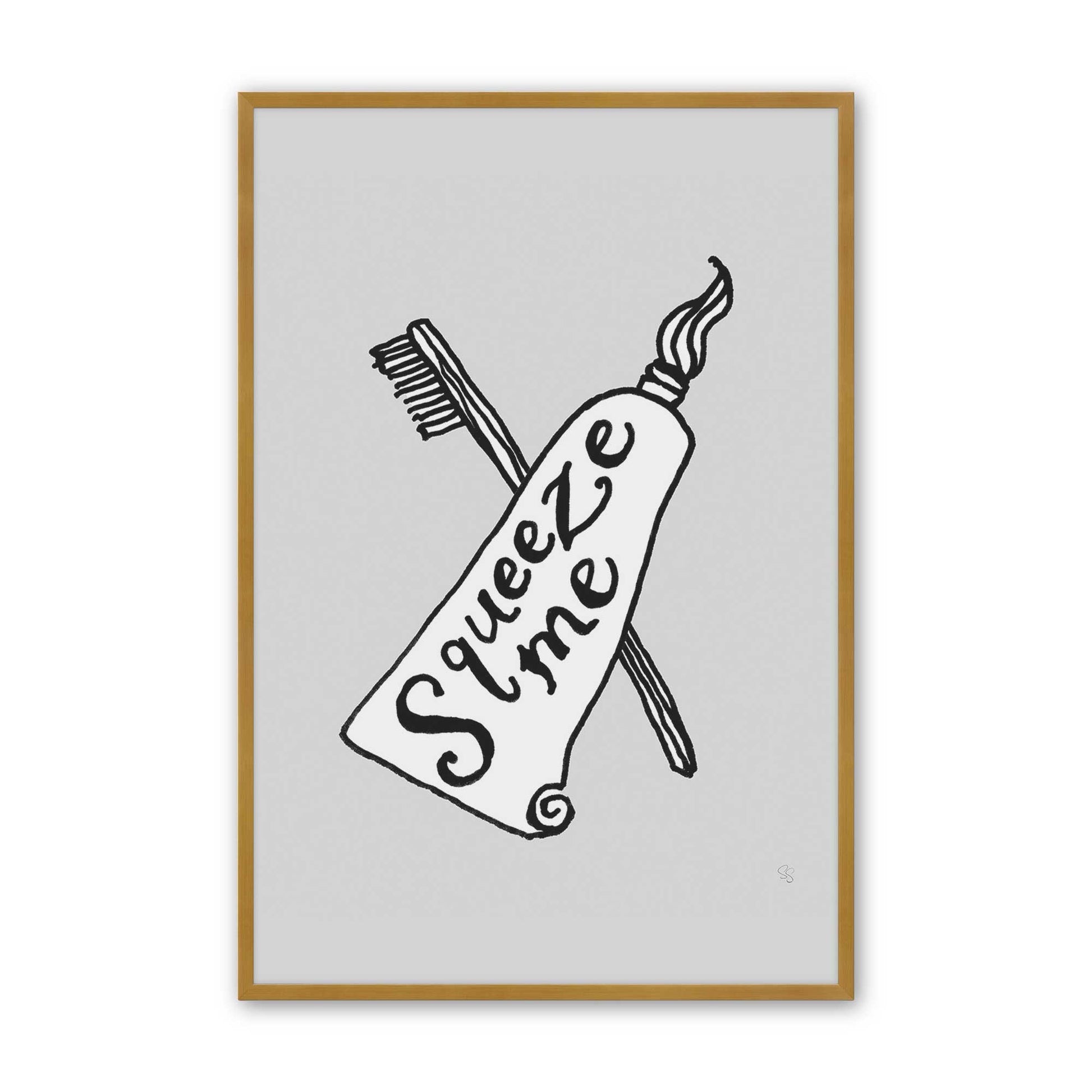 [Color:Polished Gold], Picture of art in a Polished Gold frame