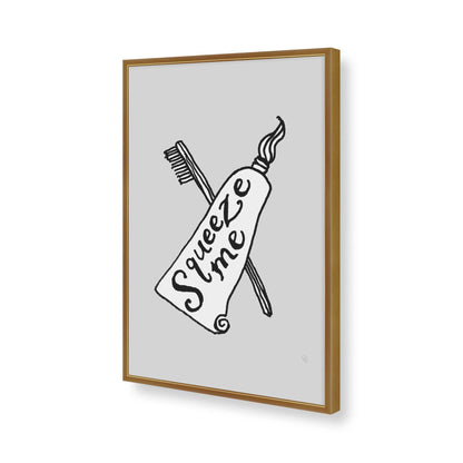 [Color:Polished Gold], Picture of art in a Polished Gold frame of the corner