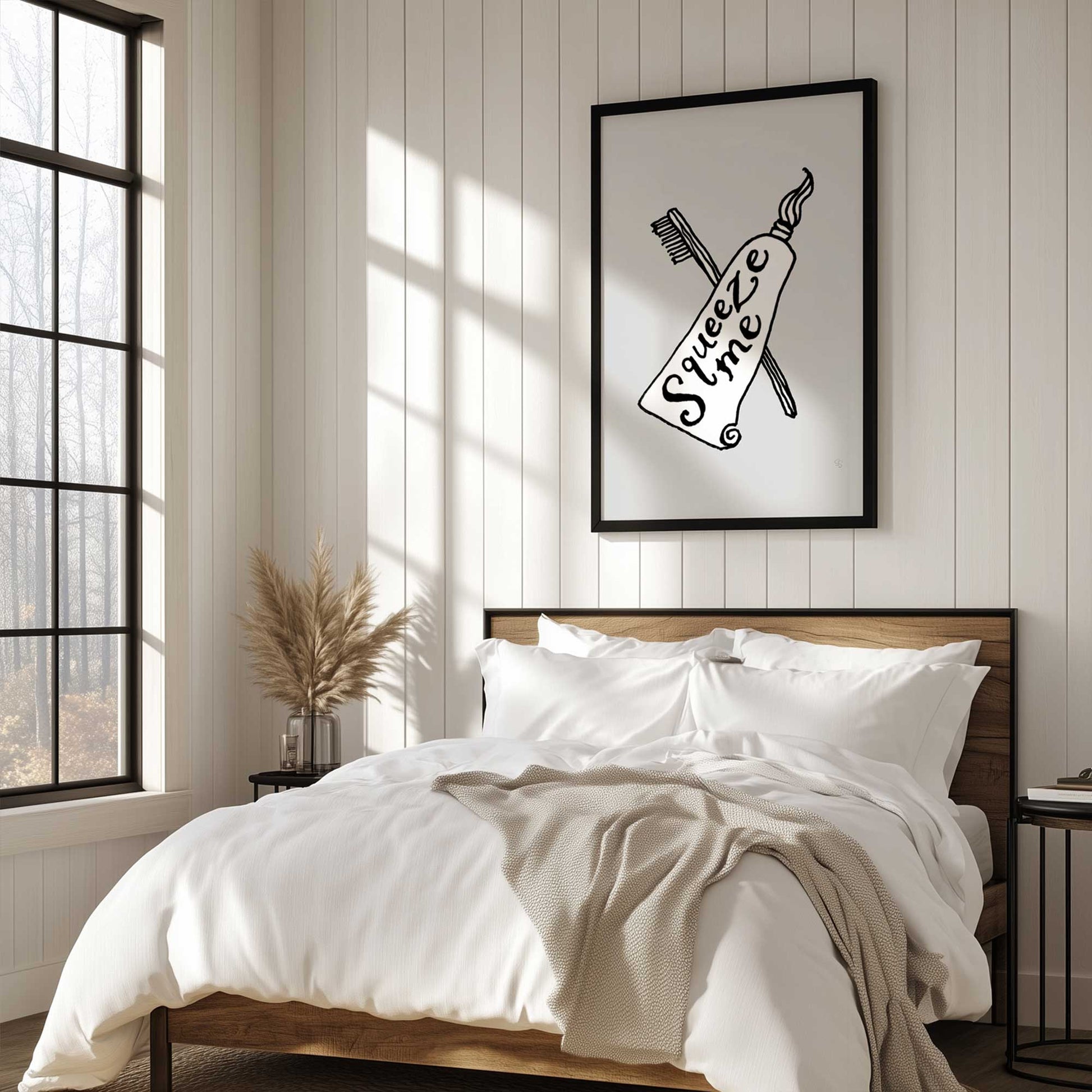 [SPECIAL],[LIFESTYLE], Picture of art hanging in a room