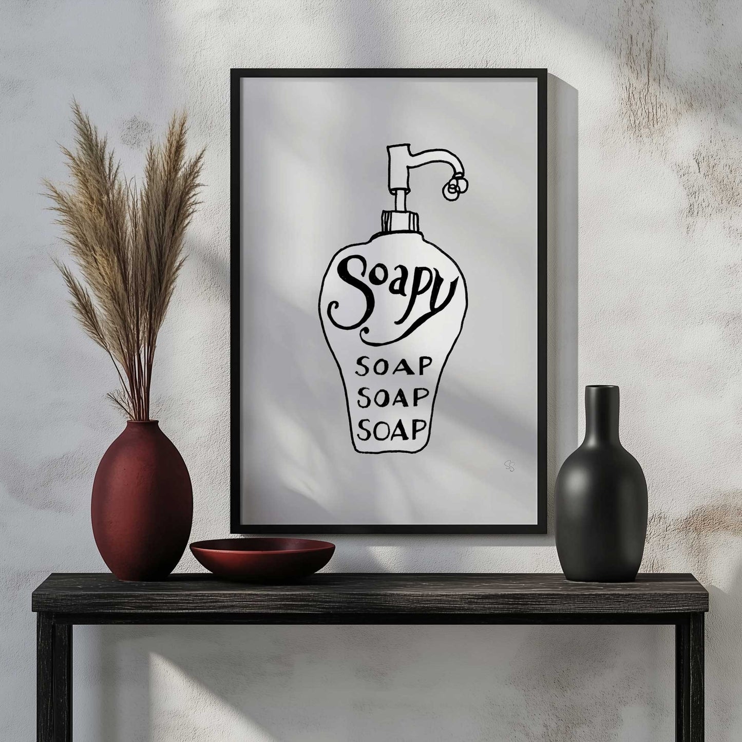 [SPECIAL],[LIFESTYLE], Picture of art hanging in a room