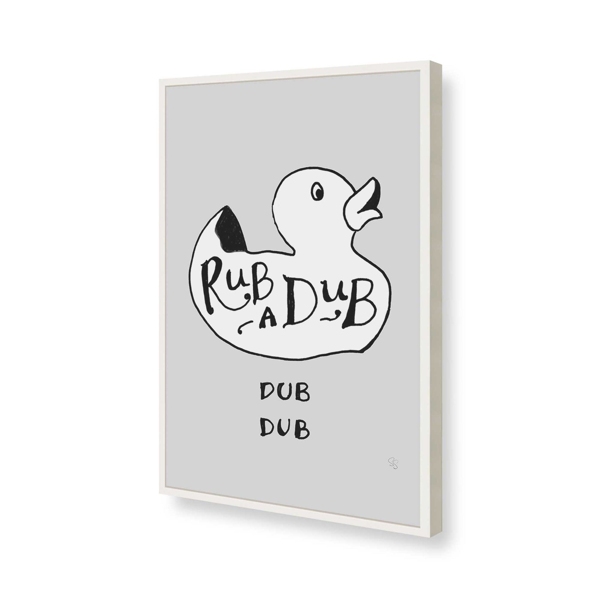 [Color:Opaque White], Picture of art in a Opaque White frame of the corner