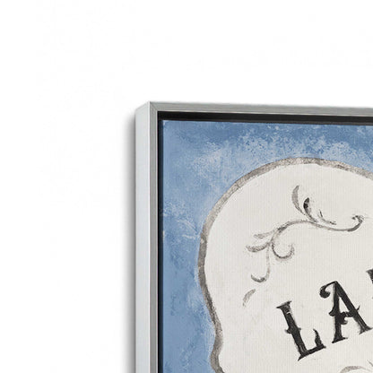 [Color:Polished Chrome], Picture of art in a Polished Chrome frame at an angle