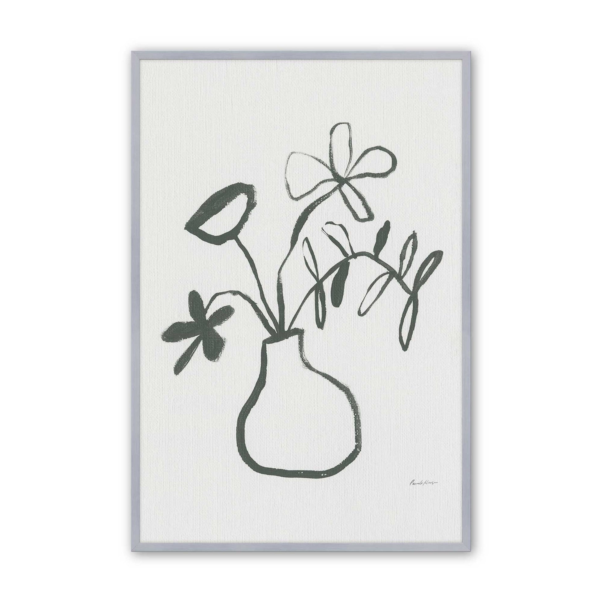 [Color:Polished Chrome], Picture of art in a Polished Chrome frame