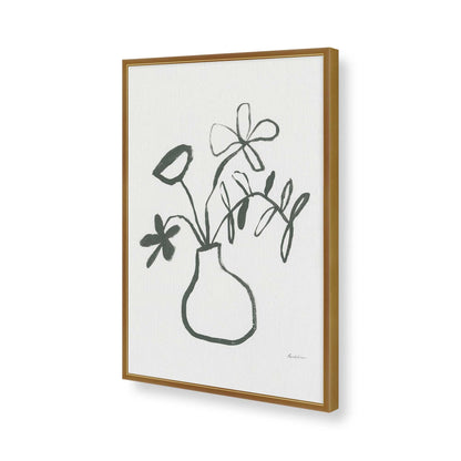 [Color:Polished Gold], Picture of art in a Polished Gold frame of the corner