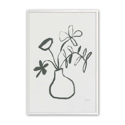 [Color:Opaque White], Picture of art in a Opaque White frame