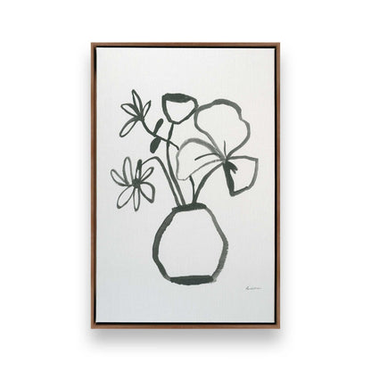 [Color:Walnut], Picture of art in a Walnut frame