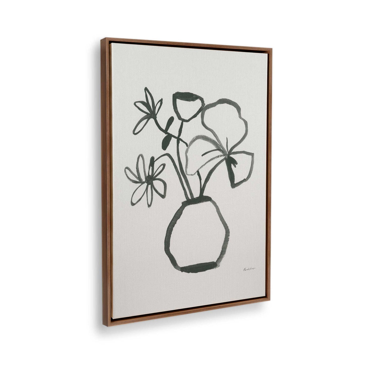 [Color:Walnut], Picture of the corner of the art