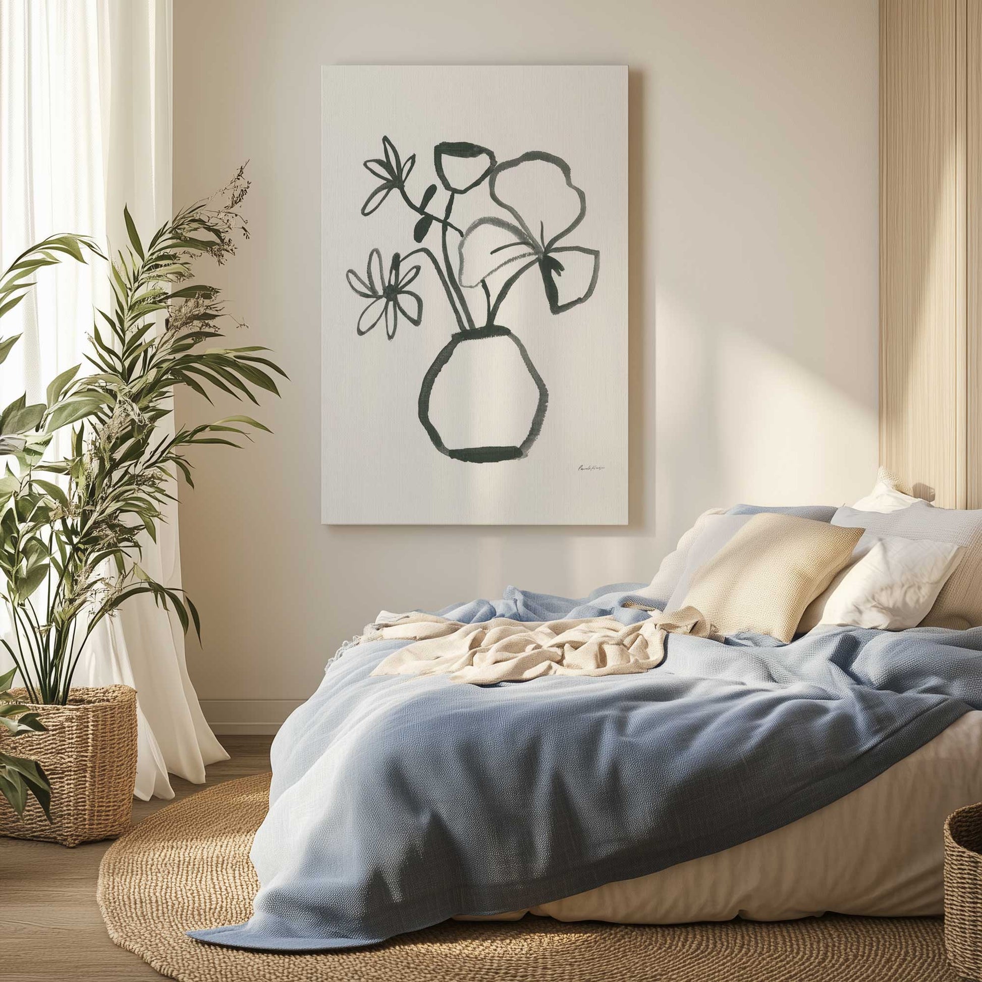 Picture of art in a room