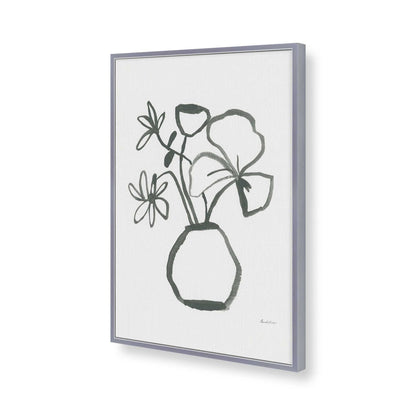 [Color:Polished Chrome], Picture of art in a Polished Chrome frame of the corner