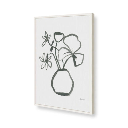 [Color:Opaque White], Picture of art in a Opaque White frame of the corner