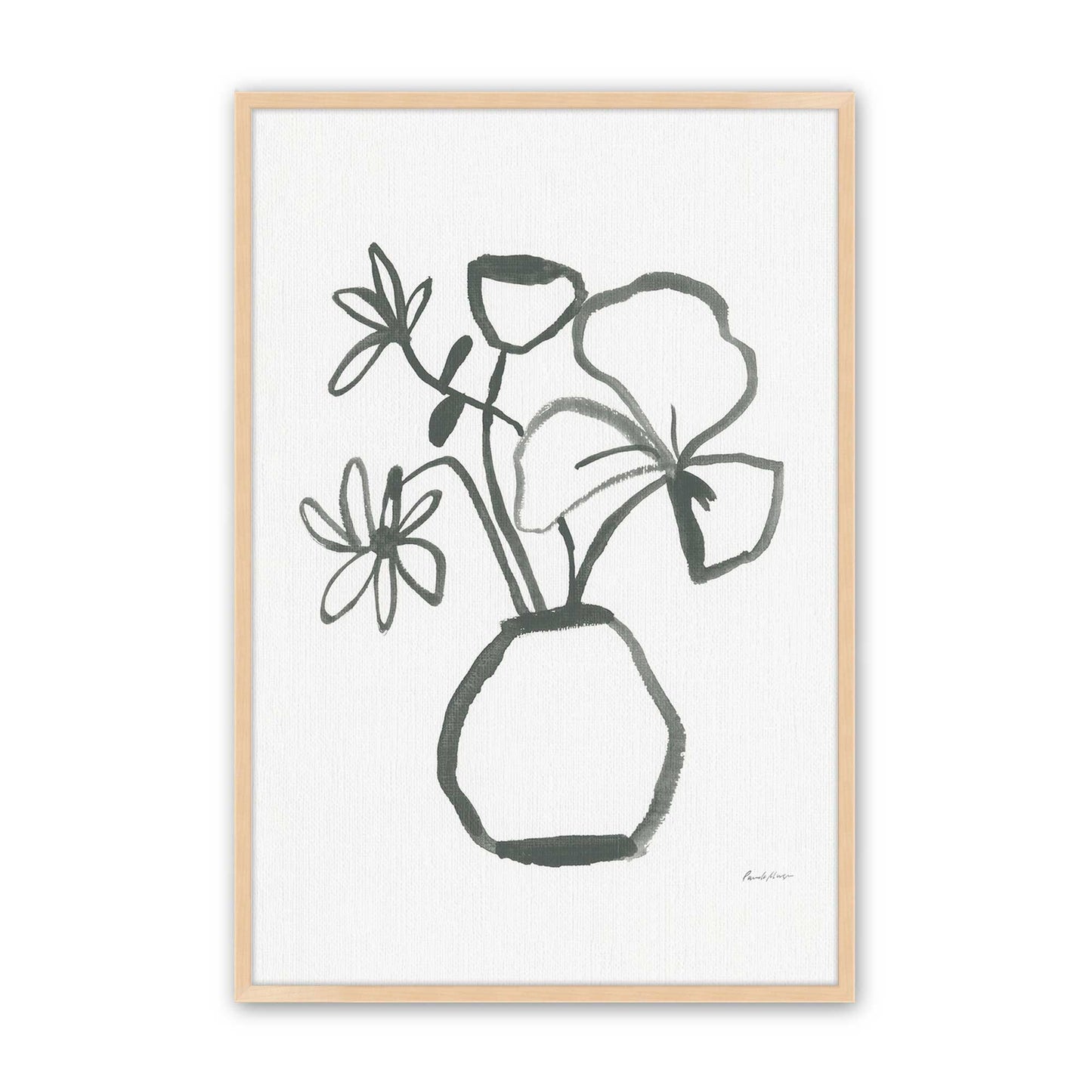 [Color:Raw Maple], Picture of art in a Raw Maple frame