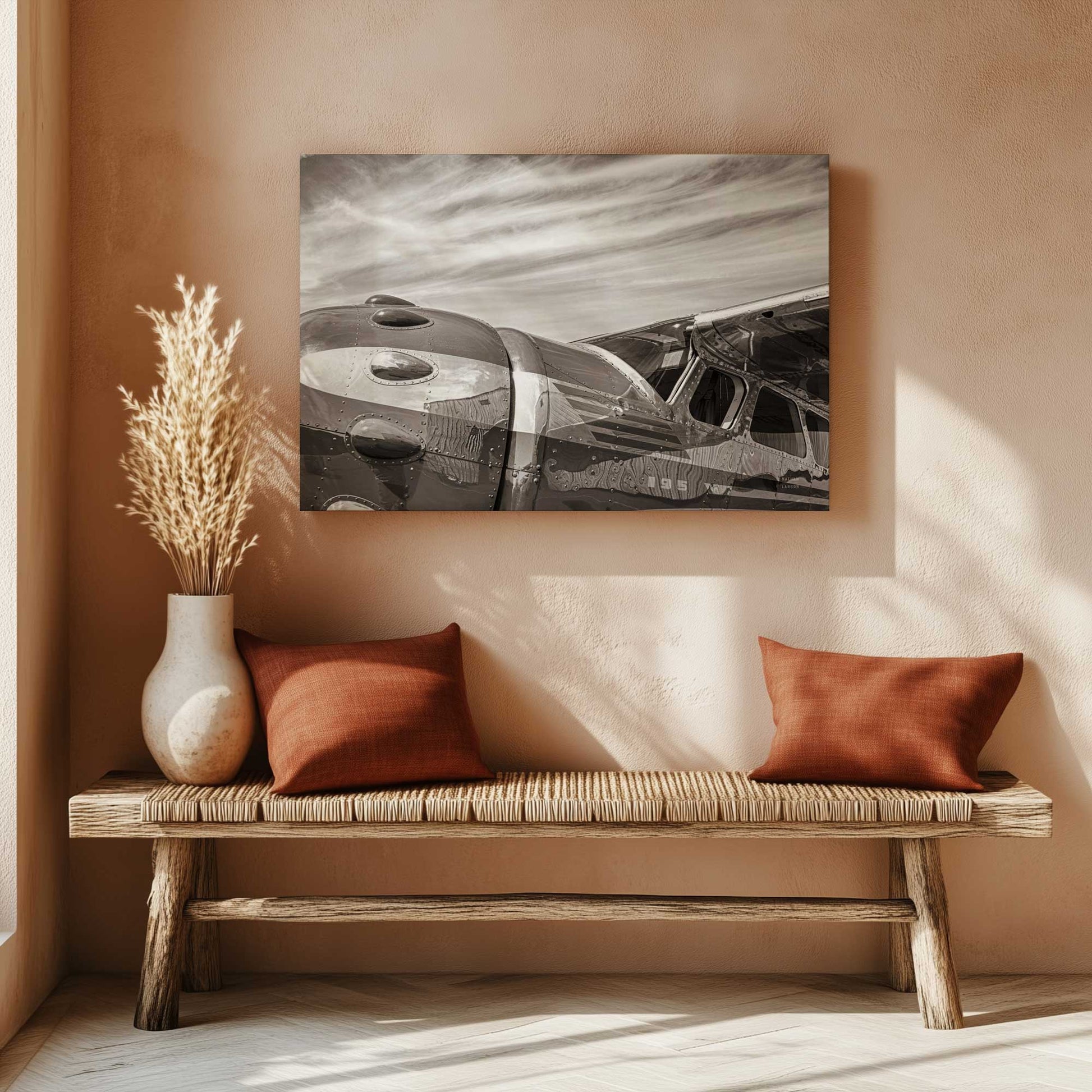 Picture of art in a room