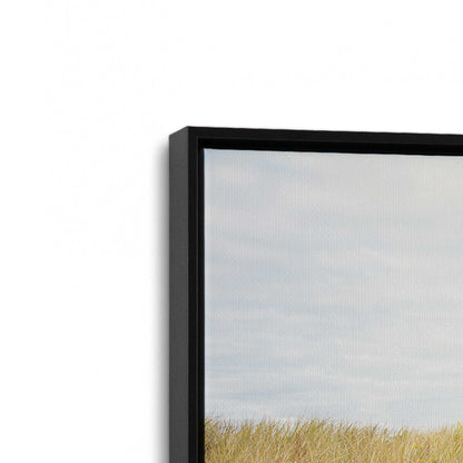 [Color:Satin Black], Picture of art in a Satin Black frame at an angle