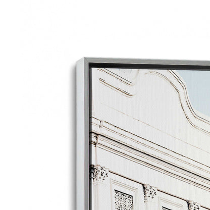 [Color:Polished Chrome], Picture of art in a Polished Chrome frame at an angle