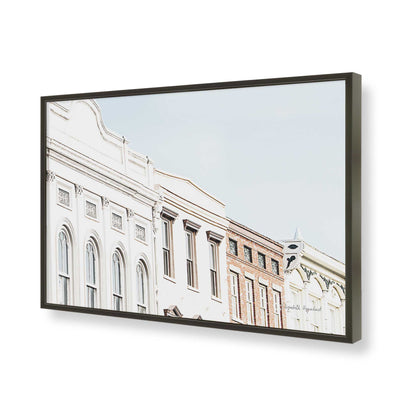 [Color:Satin Black], Picture of art in a Satin Black frame of the corner