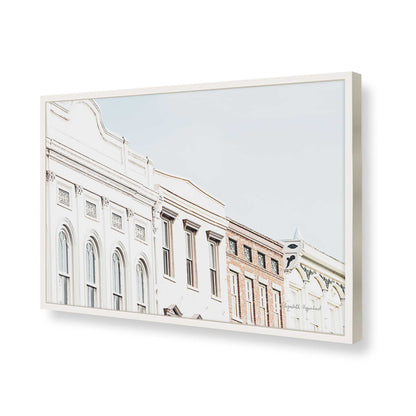 [Color:Opaque White], Picture of art in a Opaque White frame of the corner